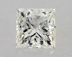 Natural 0.7 Carat J VS2 Princess Diamond
