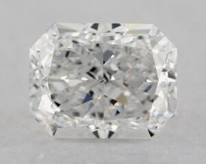 Natural 1.03 Carat D VS2 Radiant Diamond