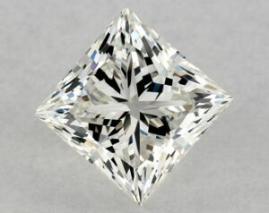 Natural 1.01 Carat J VS1 Princess Diamond