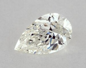 Natural 0.73 Carat J VS2 Pear Diamond