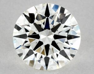 Natural 0.9 Carat H VVS2 Round Diamond