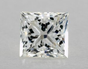 Natural 1.34 Carat J VS2 Princess Diamond