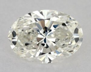Natural 1 Carat J VS1 Oval Diamond