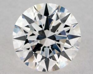 Natural 0.7 Carat E SI1 Round Diamond