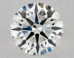 Natural 0.88 Carat H SI1 Round Diamond