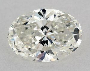 Natural 0.72 Carat I VS1 Oval Diamond