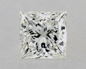 Natural 0.7 Carat G VVS2 Princess Diamond