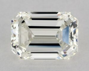 Natural 0.81 Carat J VVS2 Emerald Diamond