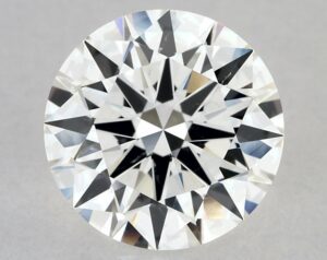 Natural 2.22 Carat H SI1 Round Diamond