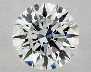 Natural 1 Carat F SI1 Round Diamond