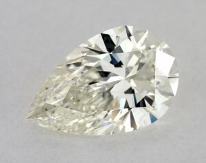 Natural 2.01 Carat K SI1 Pear Diamond