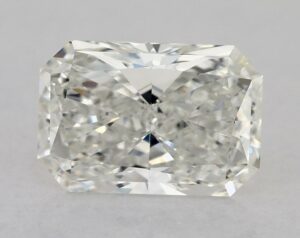 Natural 1.01 Carat H SI1 Radiant Diamond