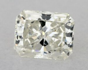 Natural 0.58 Carat K SI1 Radiant Diamond