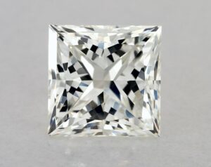 Natural 1.52 Carat J VS1 Princess Diamond