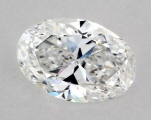 Natural 1.21 Carat D SI1 Oval Diamond