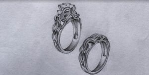 New Celtic Braided Matching Band