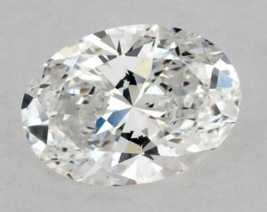 Natural 0.5 Carat F VS1 Oval Diamond
