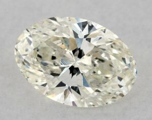Natural 1.02 Carat K SI1 Oval Diamond
