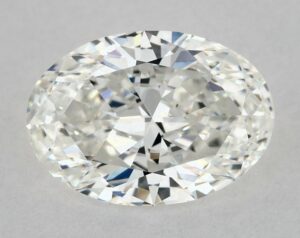 Natural 1.07 Carat H VS1 Oval Diamond