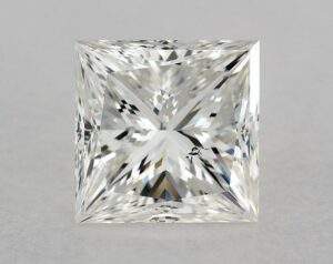 Natural 1.5 Carat G SI1 Princess Diamond