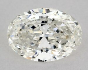 Natural 1.5 Carat H VS1 Oval Diamond