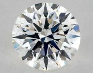 Natural 1 Carat H SI1 Round Diamond