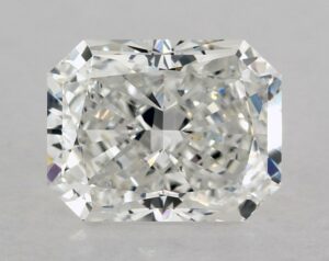 Natural 3.01 Carat G VS2 Radiant Diamond