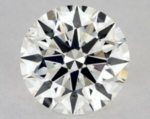 Natural 2 Carat H SI1 Round Diamond