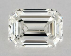 Natural 0.7 Carat H VS2 Emerald Diamond
