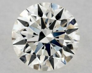 Natural 0.92 Carat H VVS2 Round Diamond