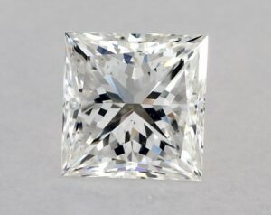 Natural 1.2 Carat F SI1 Princess Diamond