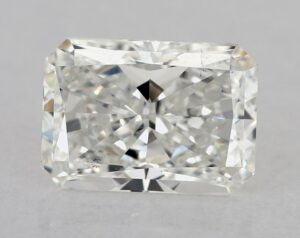 Natural 1.36 Carat G SI1 Radiant Diamond