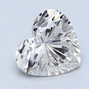 Lab Diamond 3 Carat E VVS2 Heart Diamond