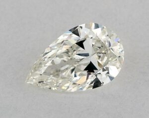 Natural 1.02 Carat J SI1 Pear Diamond