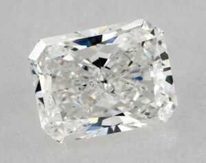 Natural 0.95 Carat G VVS2 Radiant Diamond
