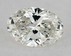 Natural 1.56 Carat G SI1 Oval Diamond