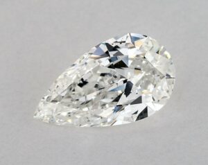 Natural 1.01 Carat G SI1 Pear Diamond