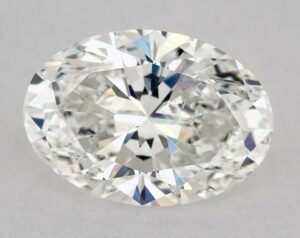 Natural 1.21 Carat G SI1 Oval Diamond