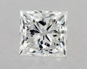 Natural 1.34 Carat E VS2 Princess Diamond