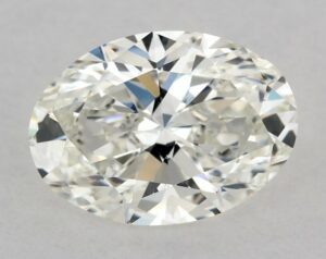 Natural 0.92 Carat H VVS2 Oval Diamond