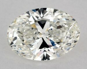 Natural 2.06 Carat H SI1 Oval Diamond