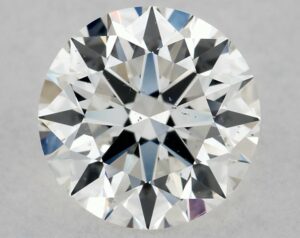 Natural 0.81 Carat F SI1 Round Diamond