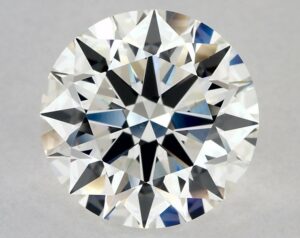 Natural 3.56 Carat H VS2 Round Diamond