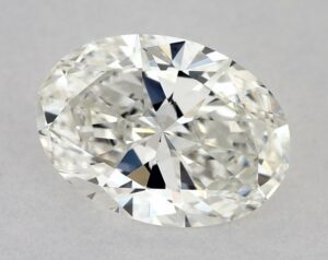Natural 1.01 Carat H VS2 Oval Diamond