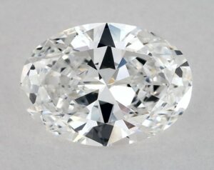 Natural 1 Carat E SI1 Oval Diamond