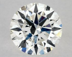Natural 2.01 Carat H SI1 Round Diamond