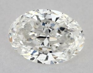Natural 0.6 Carat F VS1 Oval Diamond