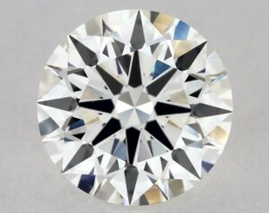 Natural 2.18 Carat H VS1 Round Diamond
