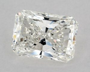 Natural 1.21 Carat H VS2 Radiant Diamond
