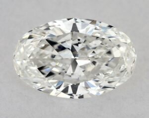 Natural 0.6 Carat G VS1 Oval Diamond